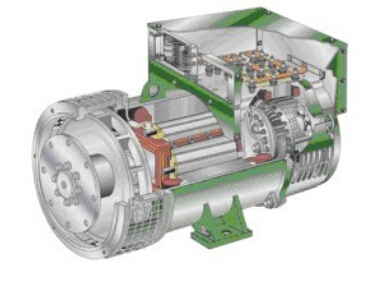霞山发电机内部结构图 霞山发电机内部结构图